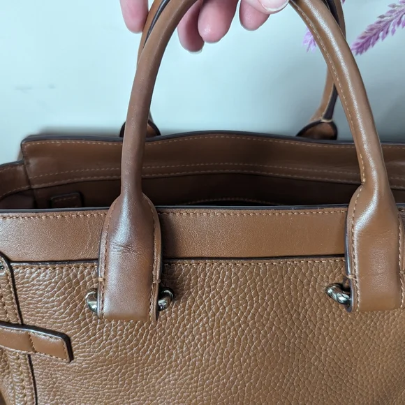 Coach swagger in carmel brown pebble leather - Picture 6 of 8